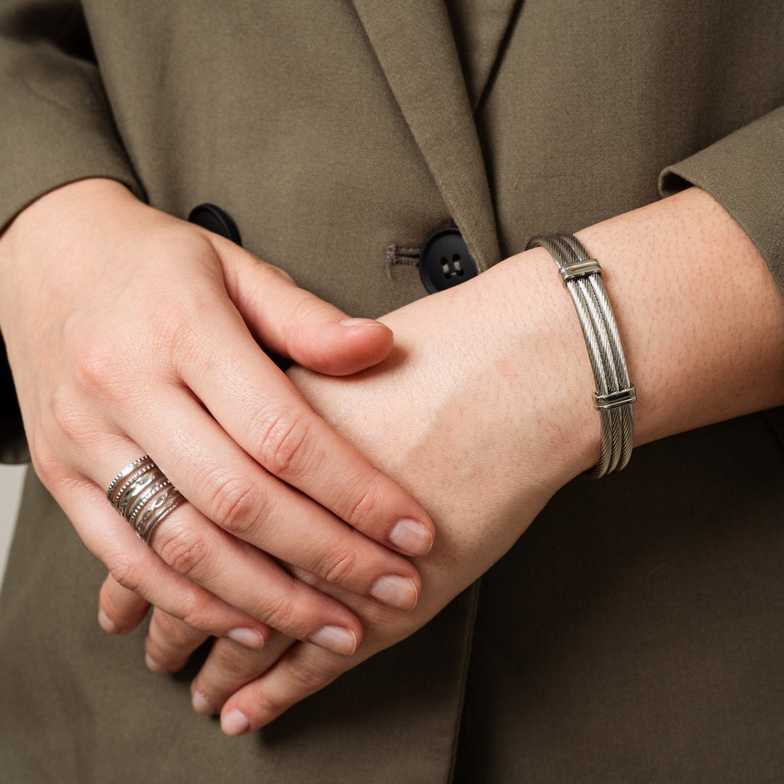 Bracelete Elisaine Prata