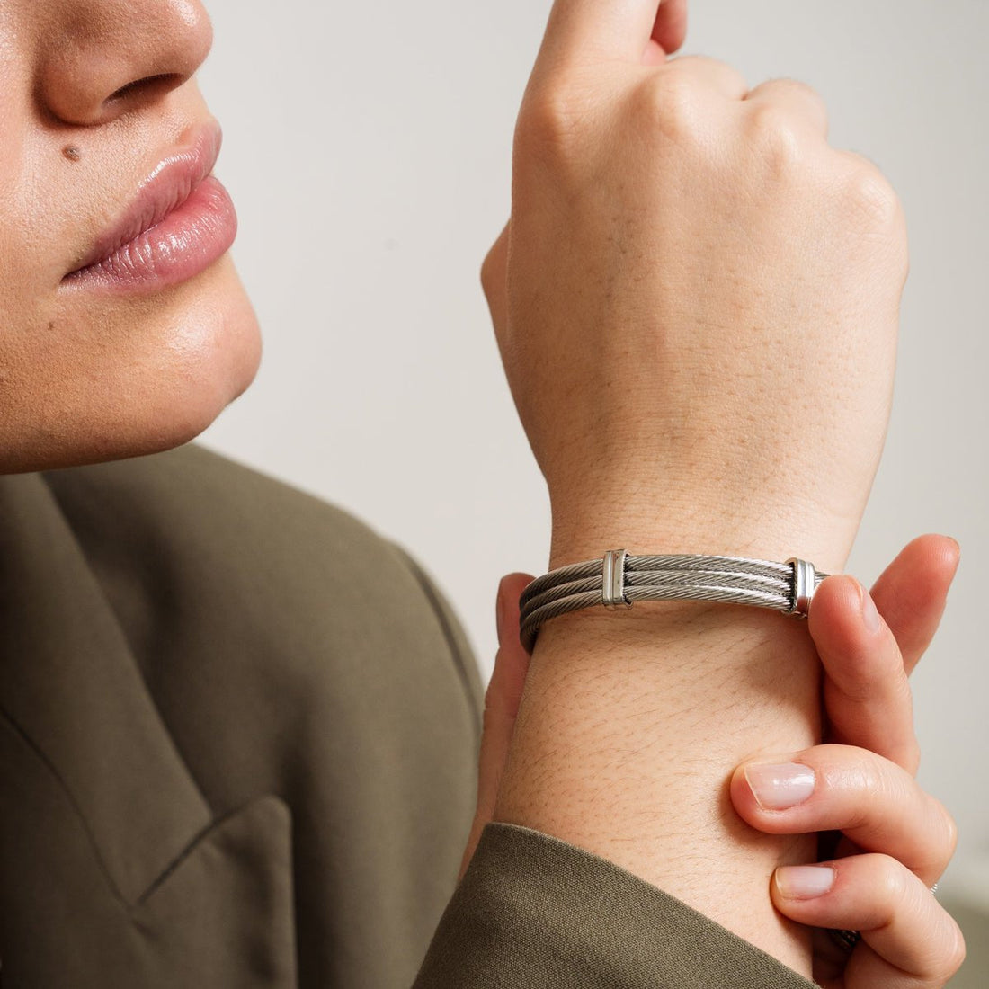 Bracelete Elisaine Prata