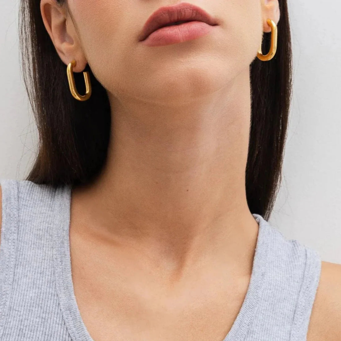 Brinco Argola Dora Banhado em Ouro 18K