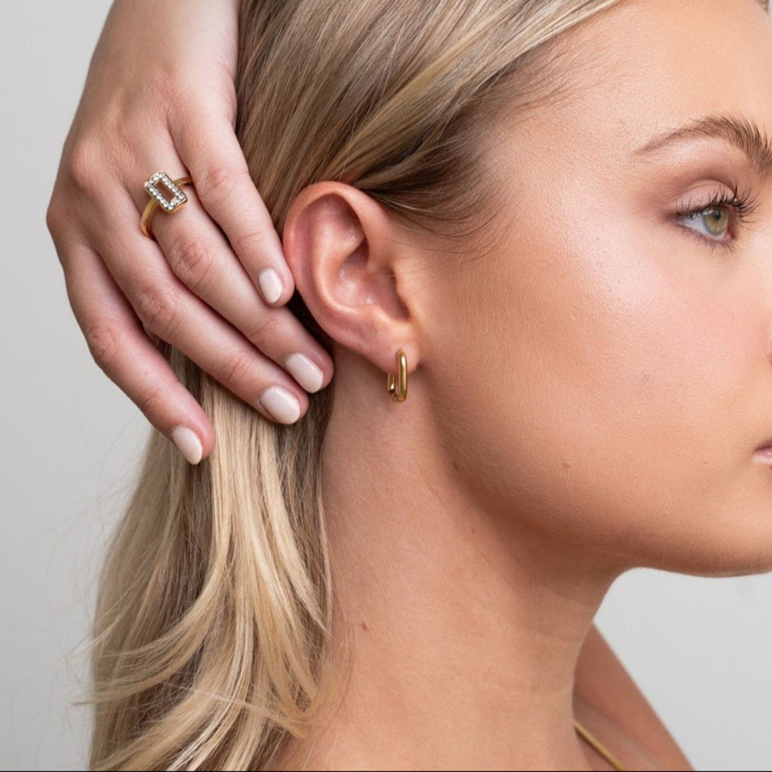 Brinco Argola Zara Banhado em Ouro 18K