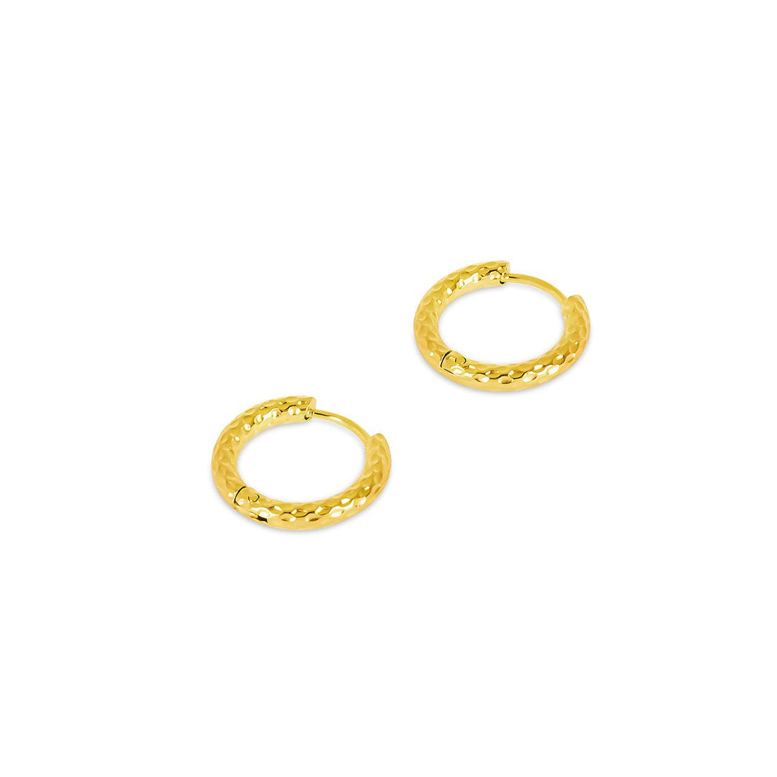 Brinco Argola Monaco Banhado em Ouro 18K