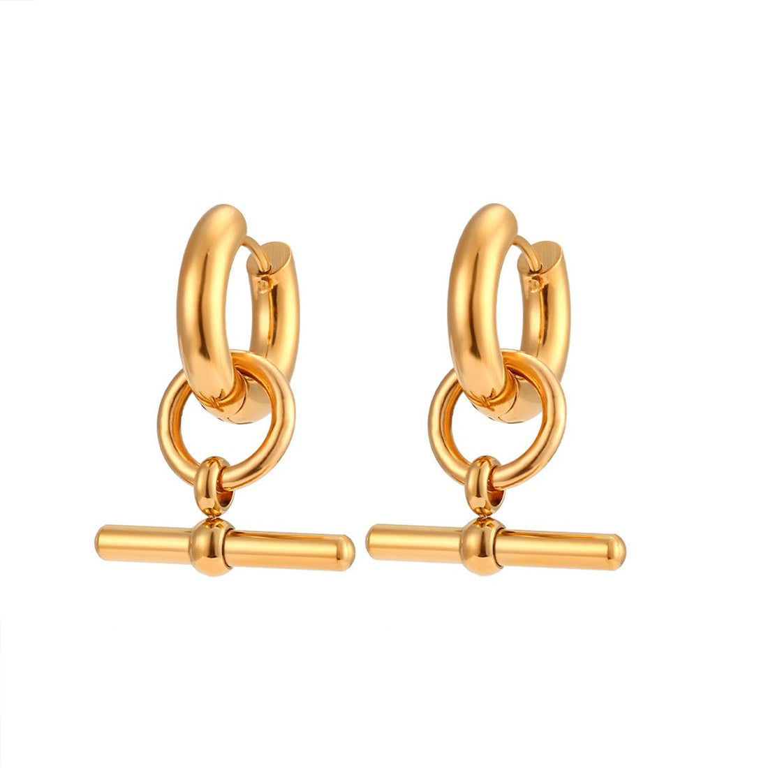 Brinco Tera Banhado em Ouro 18k