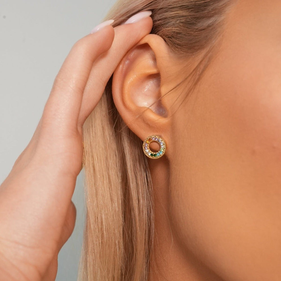 Brinco Luriel Banhado em Ouro 18K