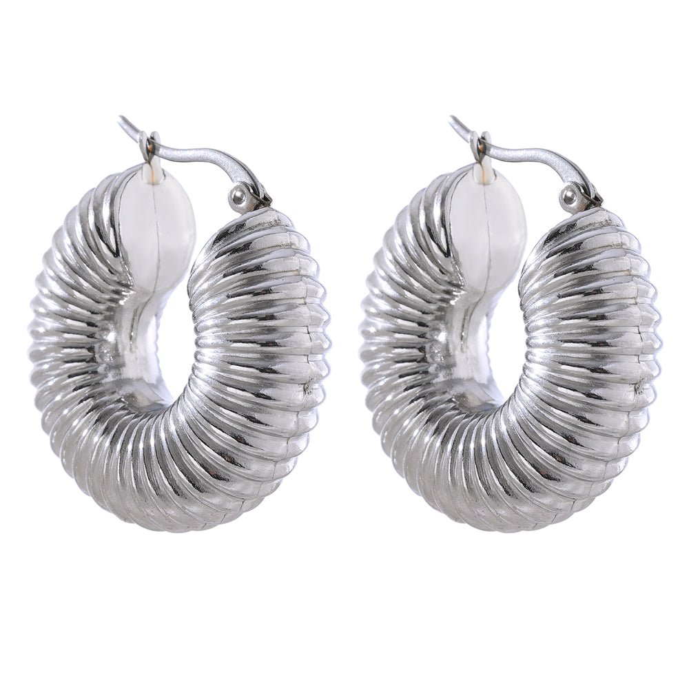 Brinco Argola Malu Banhado em Ouro 18K
