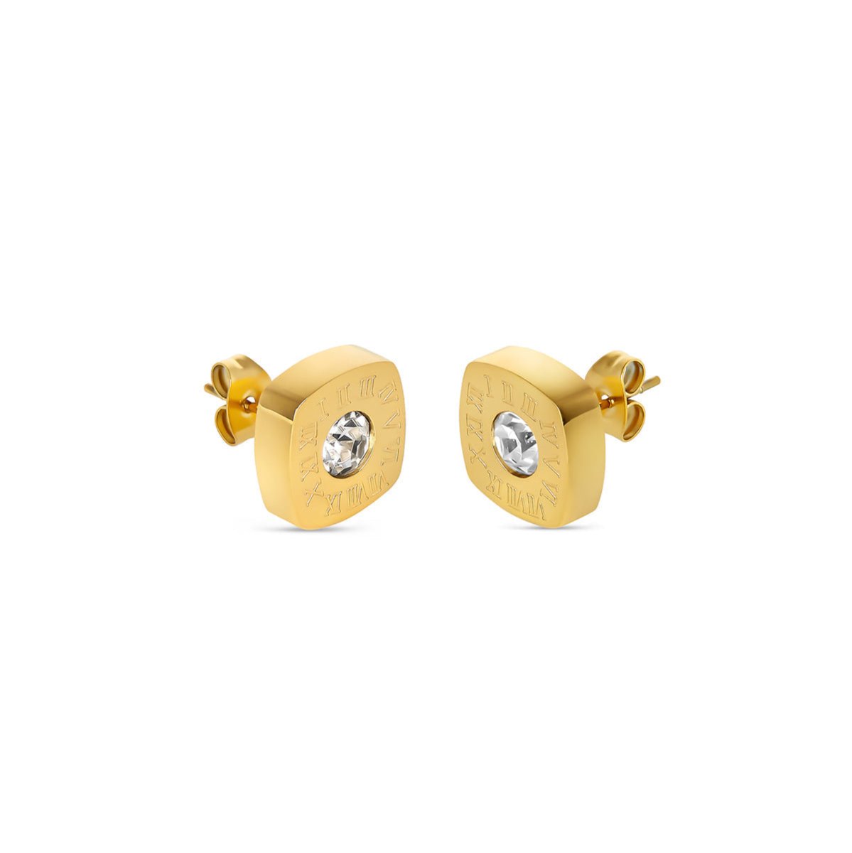 Brinco Laura Banhado em Ouro 18k