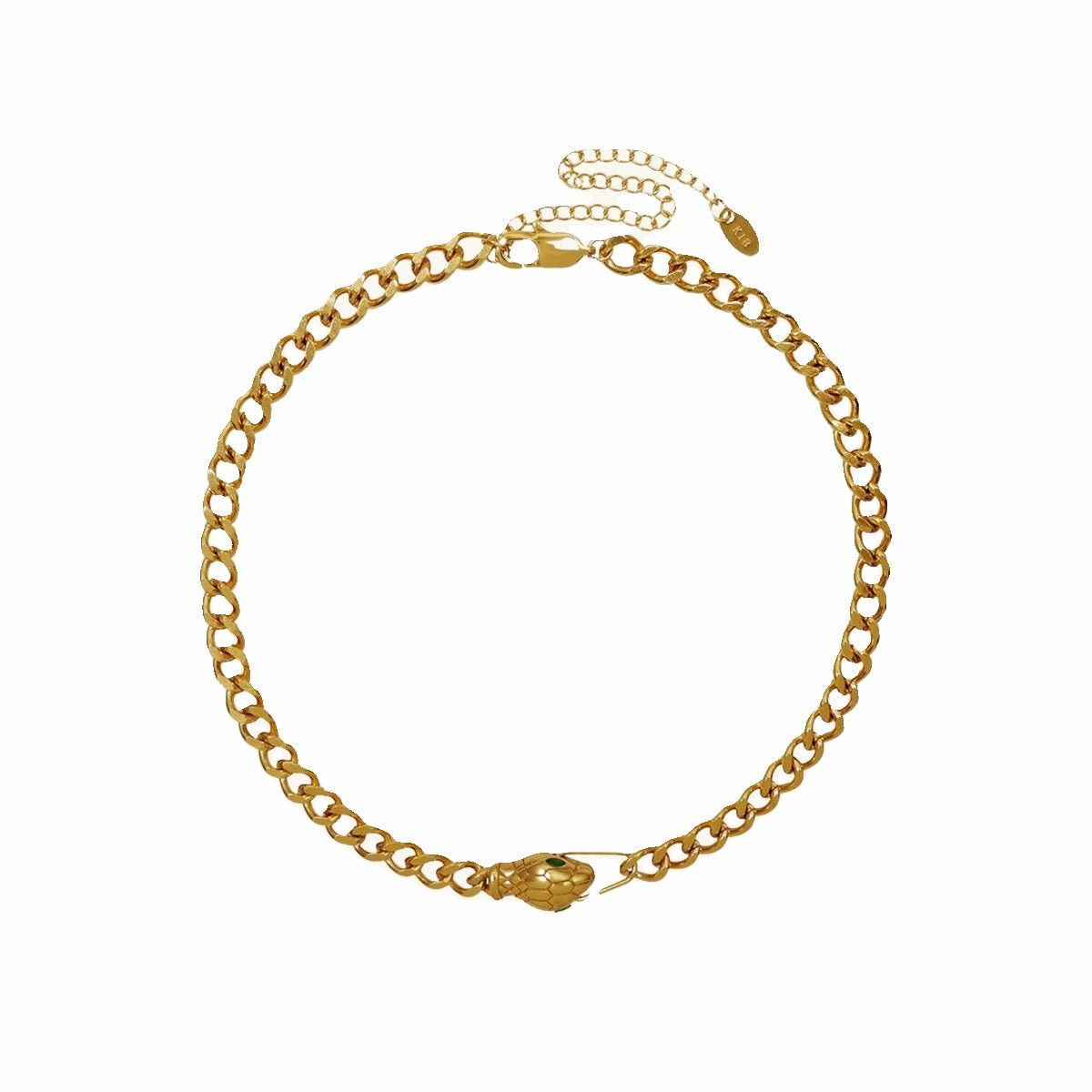 Choker Cobra Valisse Banhado em Ouro 18K