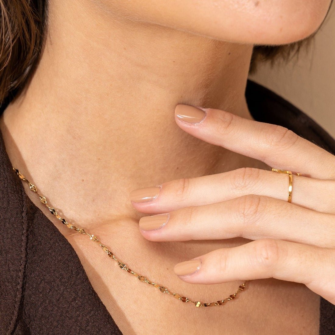 Colar Alura Banhado em Ouro 18K
