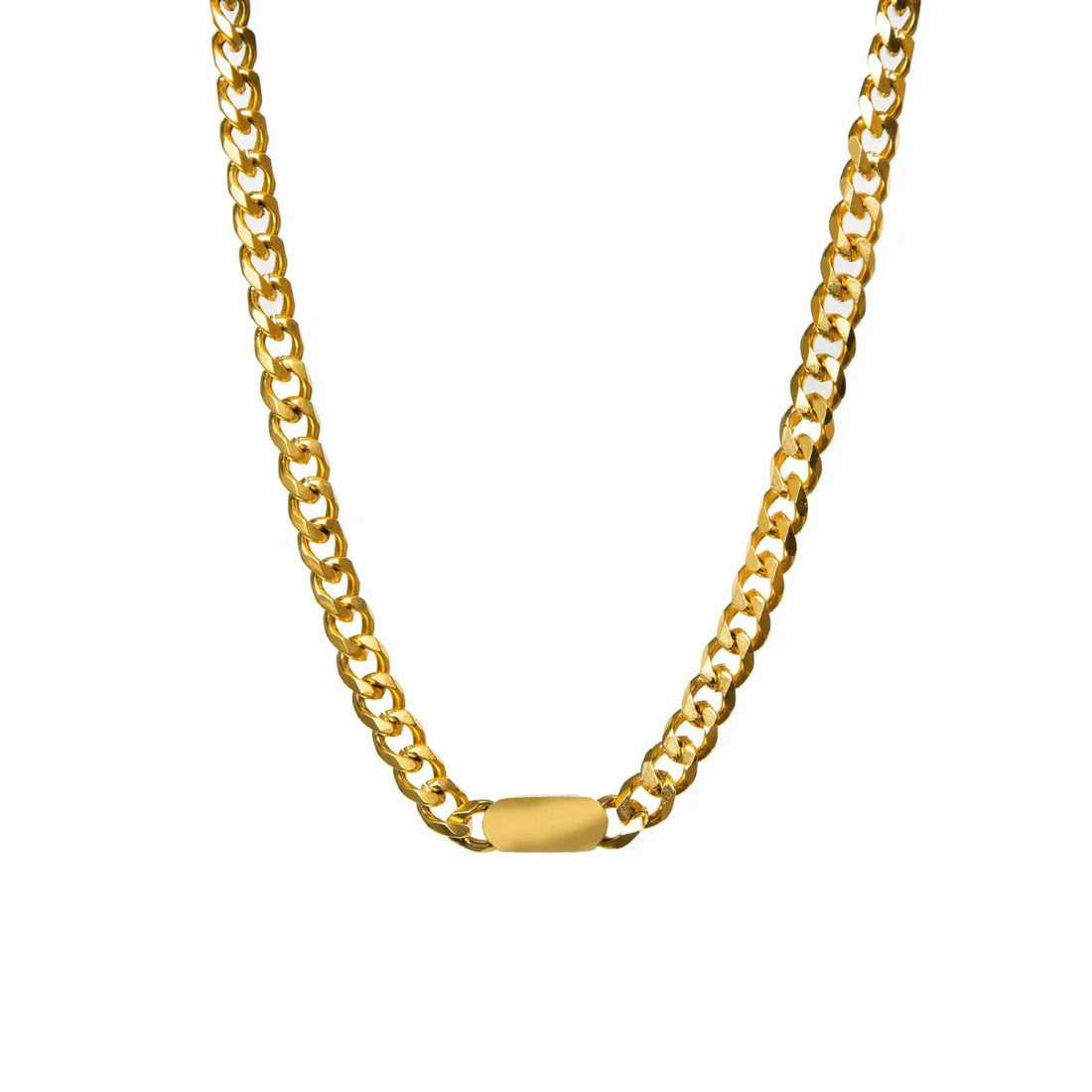Colar Corrente Clarena Banhado em Ouro 18K