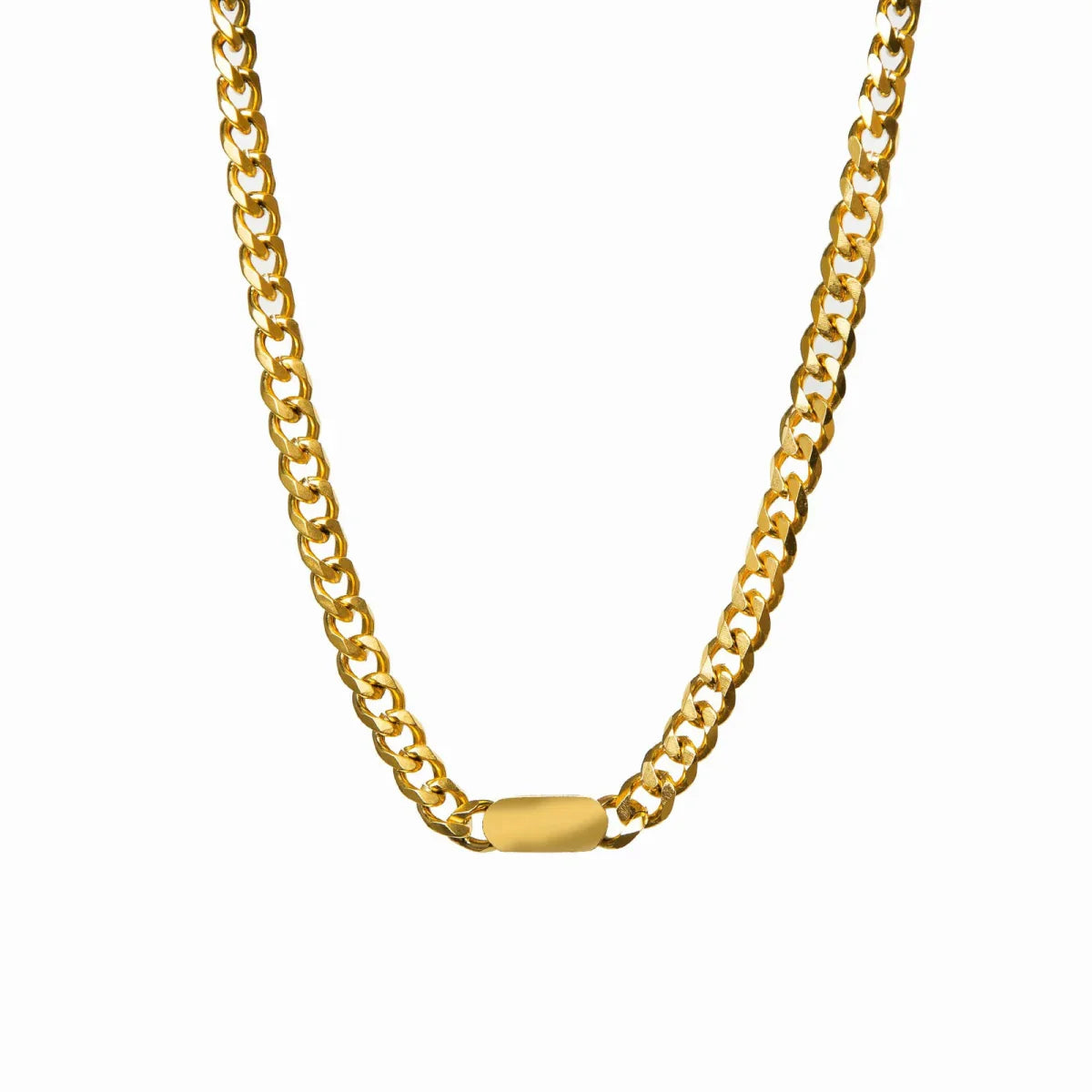 Colar Corrente Clarena Banhado em Ouro 18K