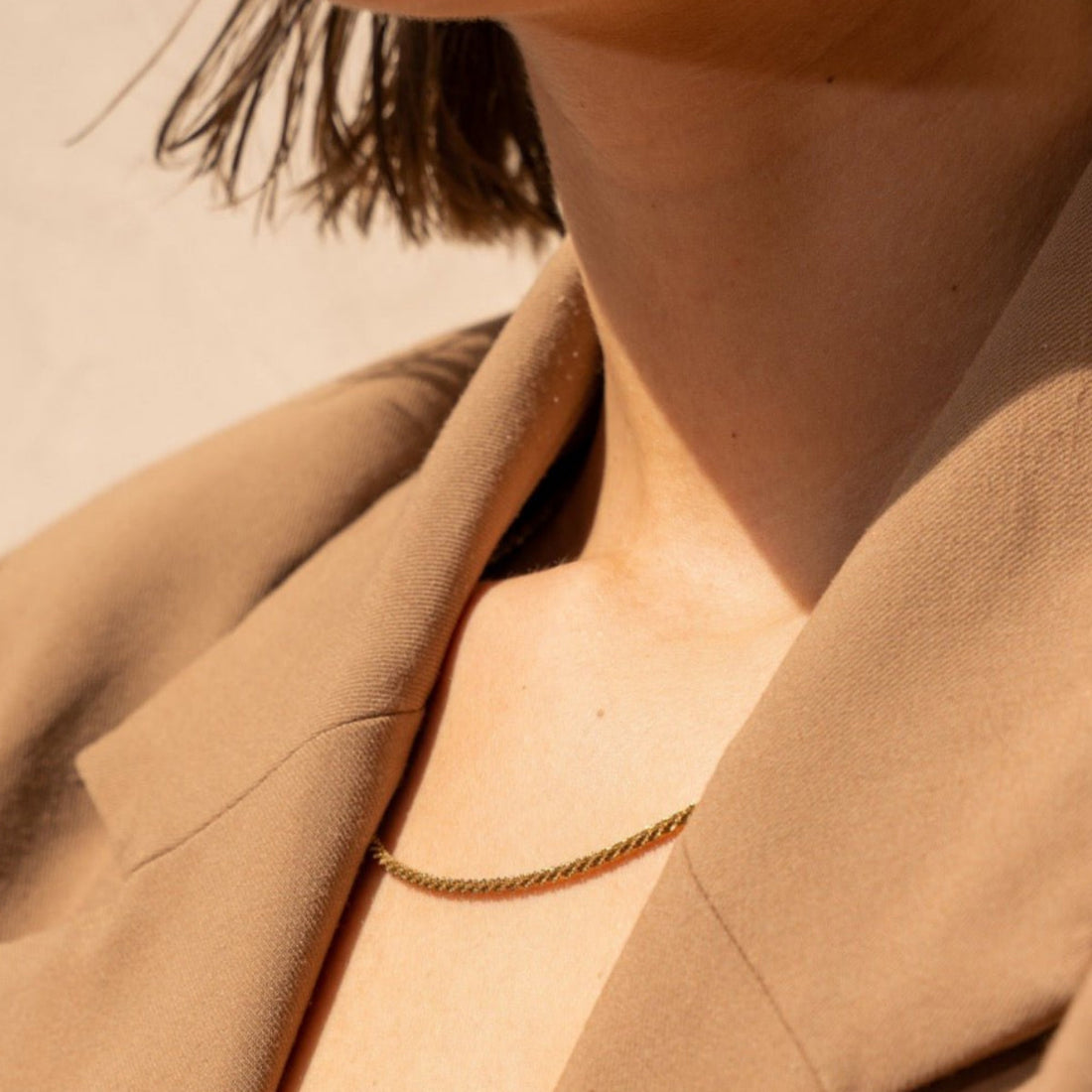 Colar Maria Banhado em Ouro 18k