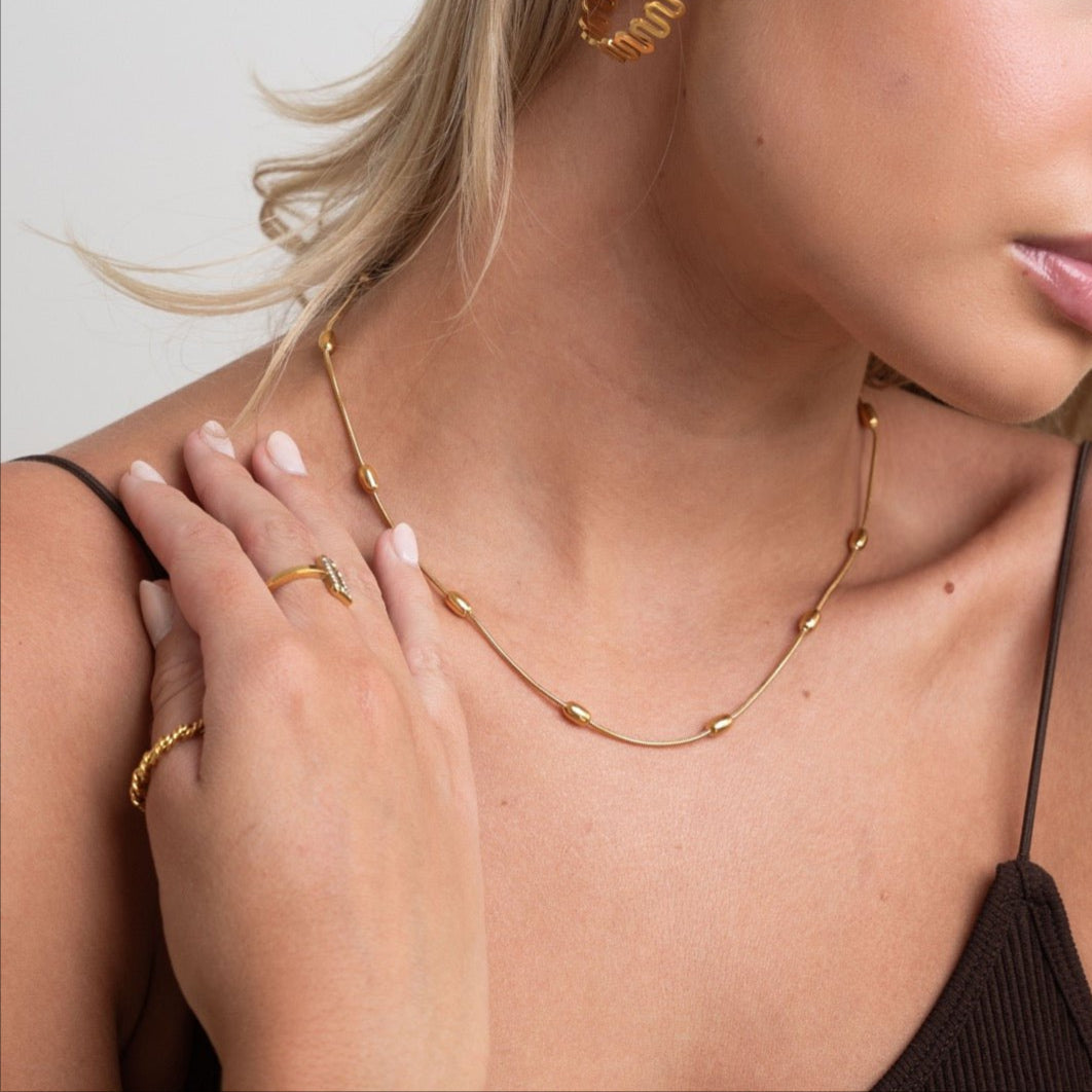 Colar Talita Banhado em Ouro 18K