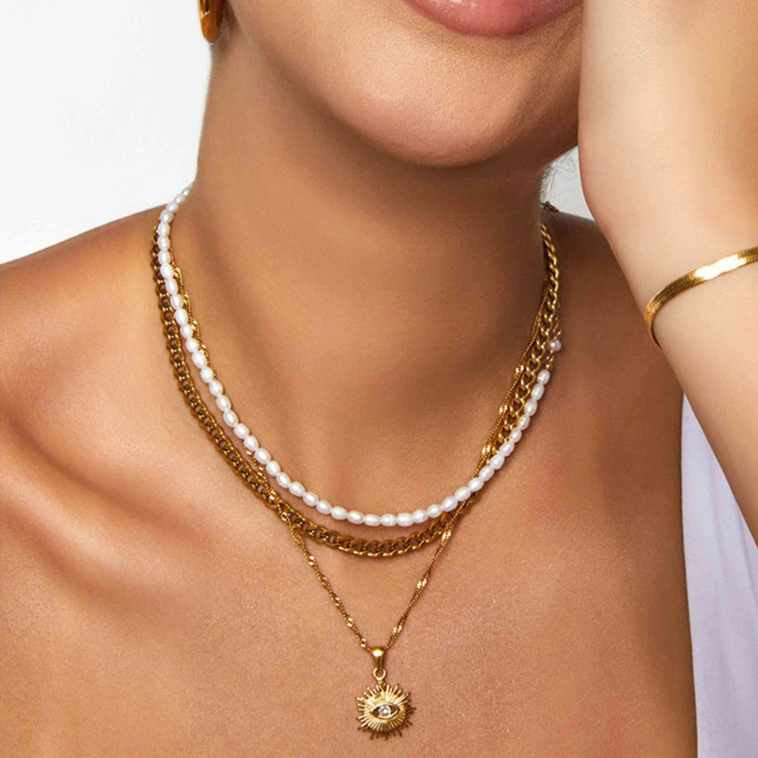 Colar Ocelya Banhado em Ouro 18K