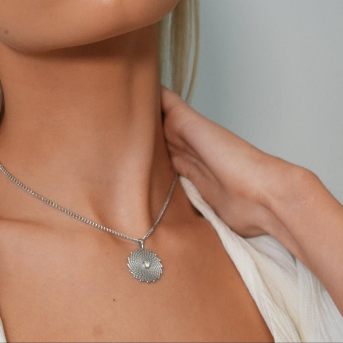 Colar Silene Prata