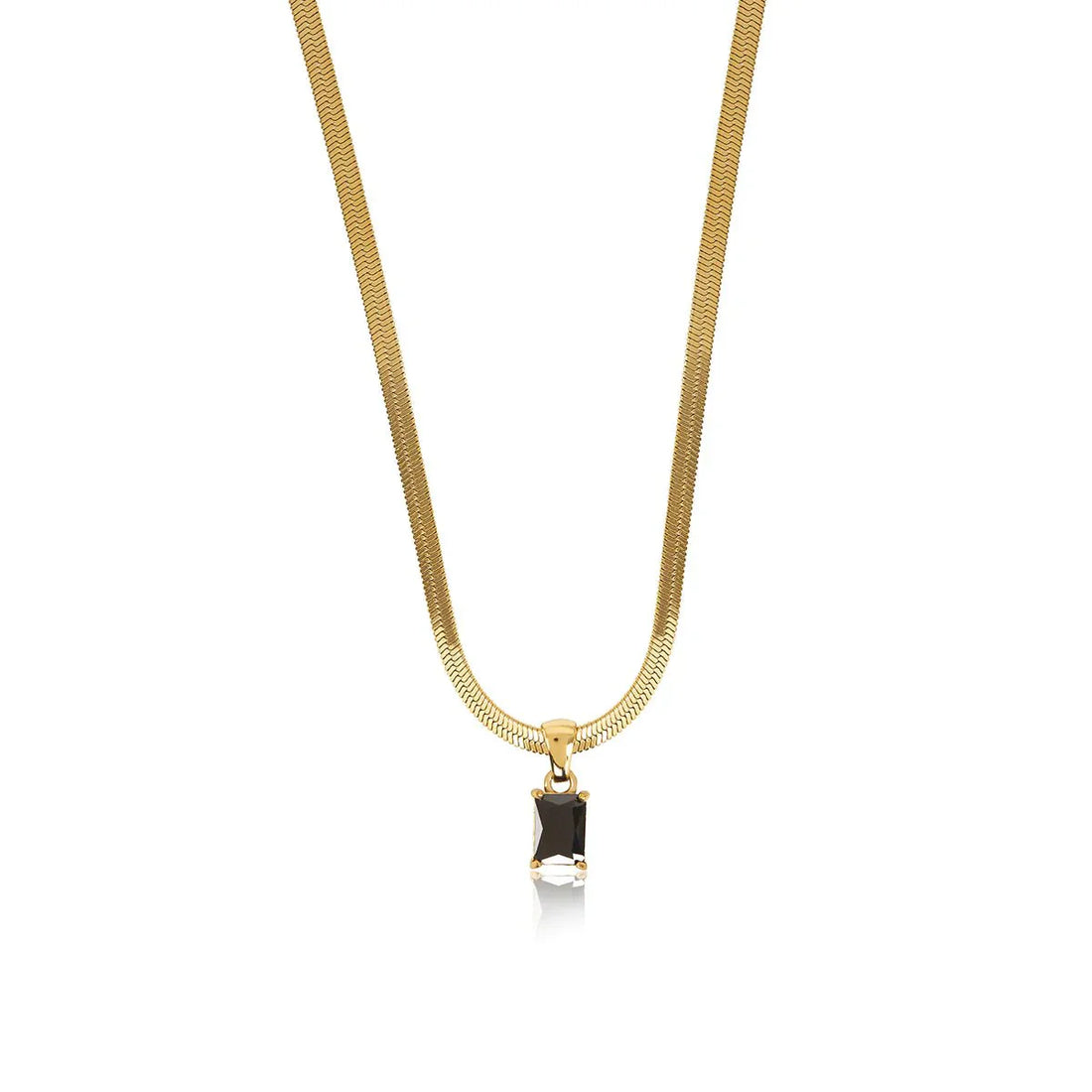 Colar Malha Liriane Banhado em Ouro 18K