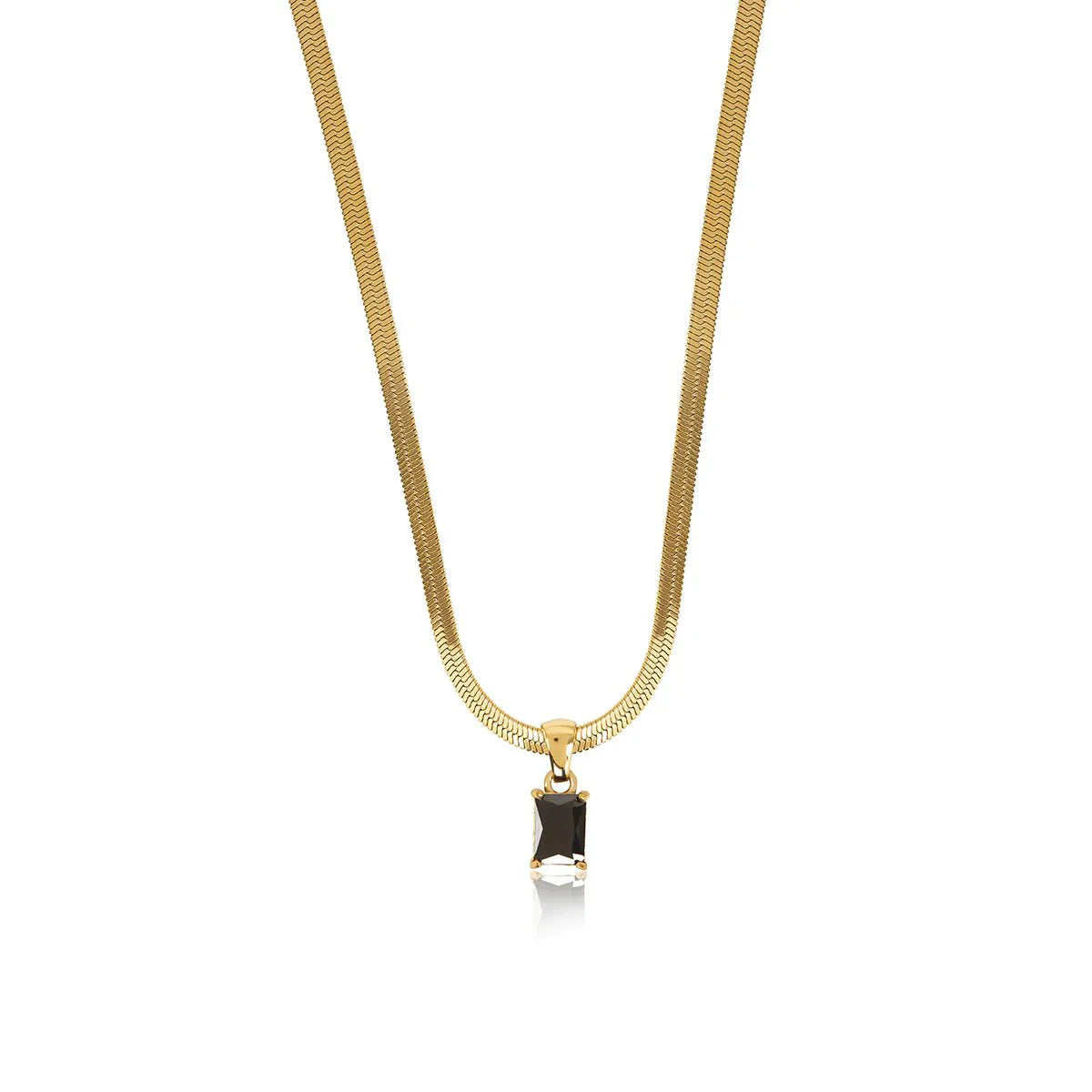 Colar Malha Liriane Banhado em Ouro 18K