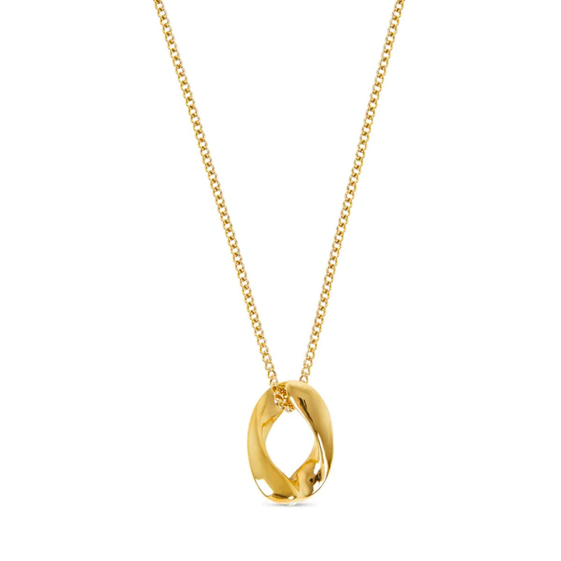 Colar Elo Camila Banhado em Ouro 18K