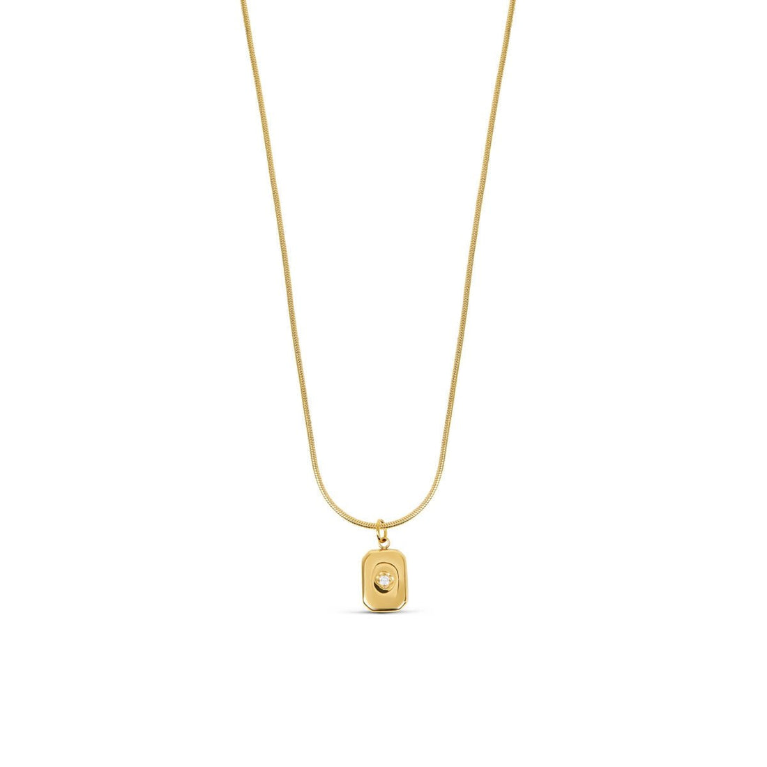Colar Elyra Banhado em Ouro 18K