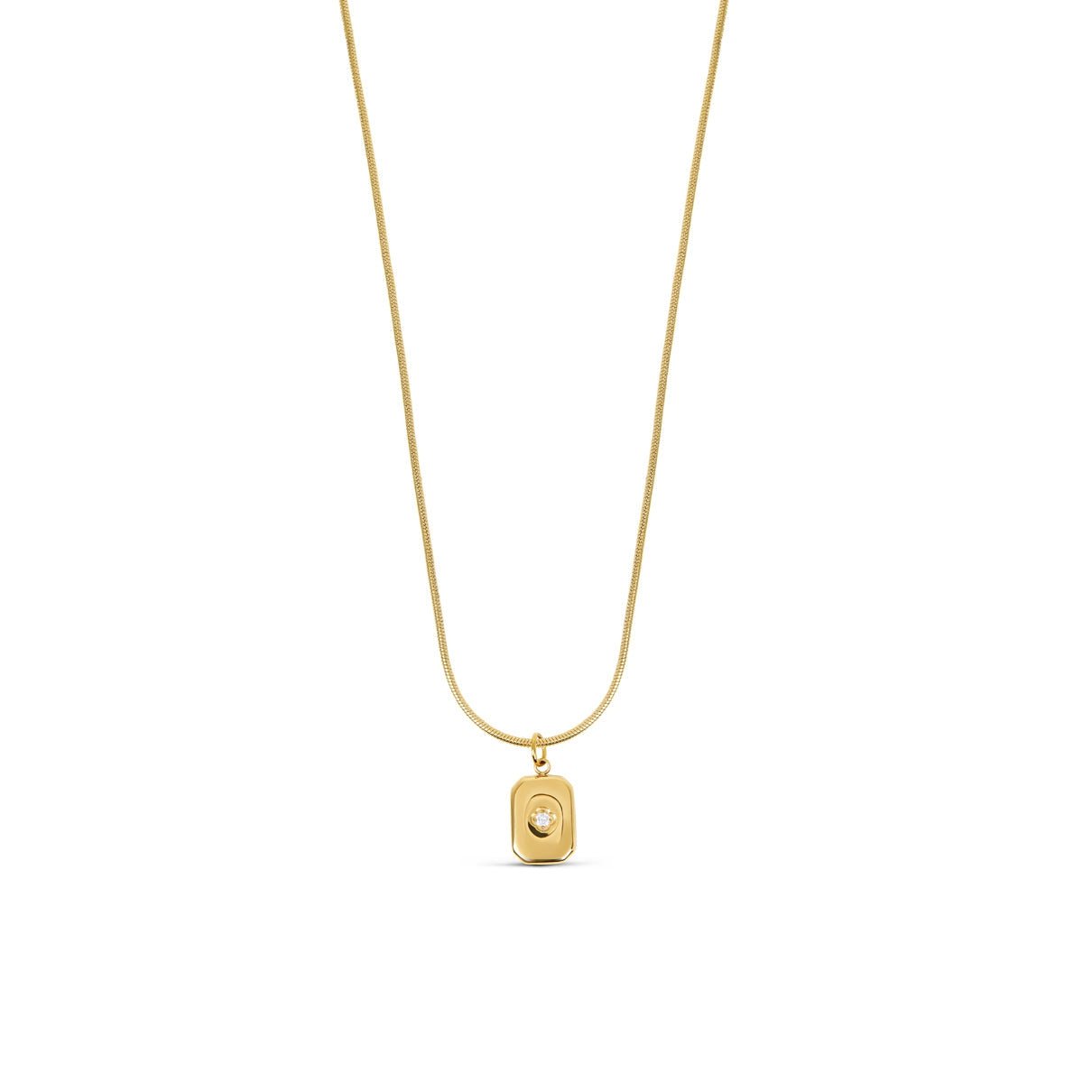 Colar Elyra Banhado em Ouro 18K