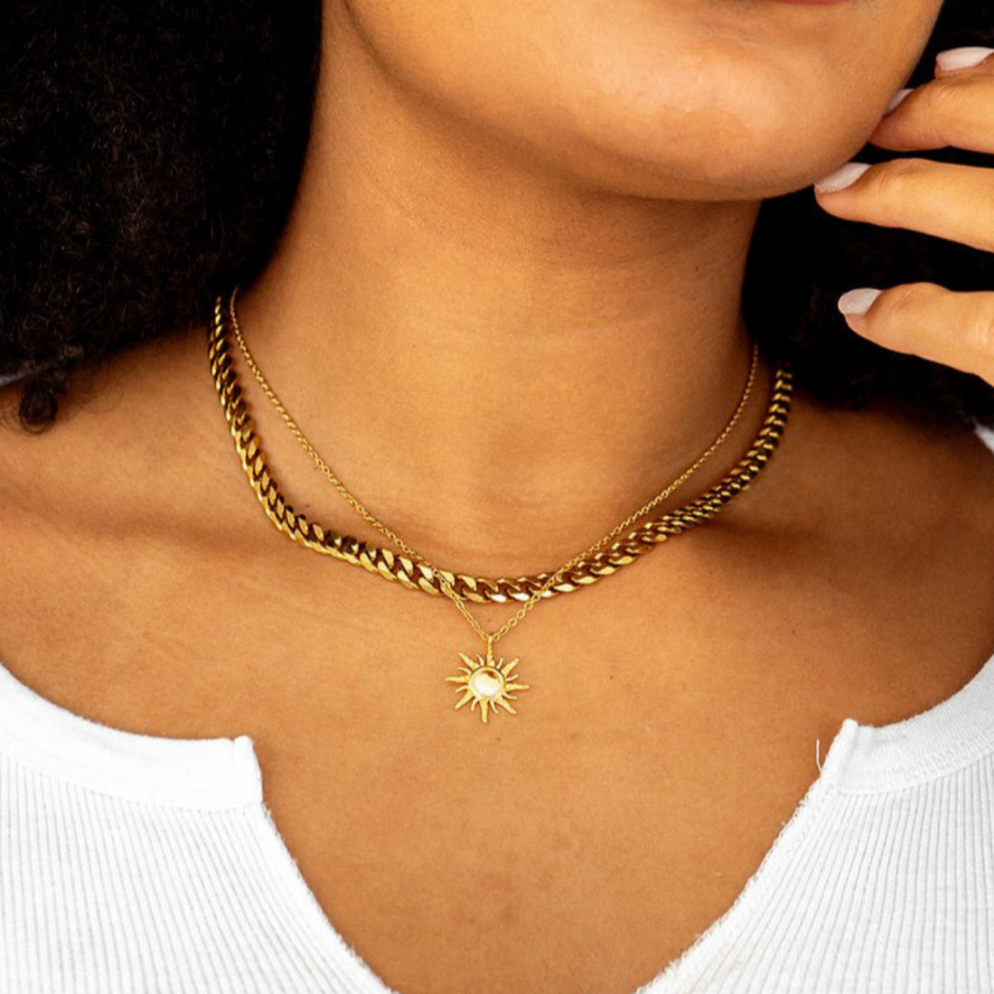 Colar Solara Banhado em Ouro 18K