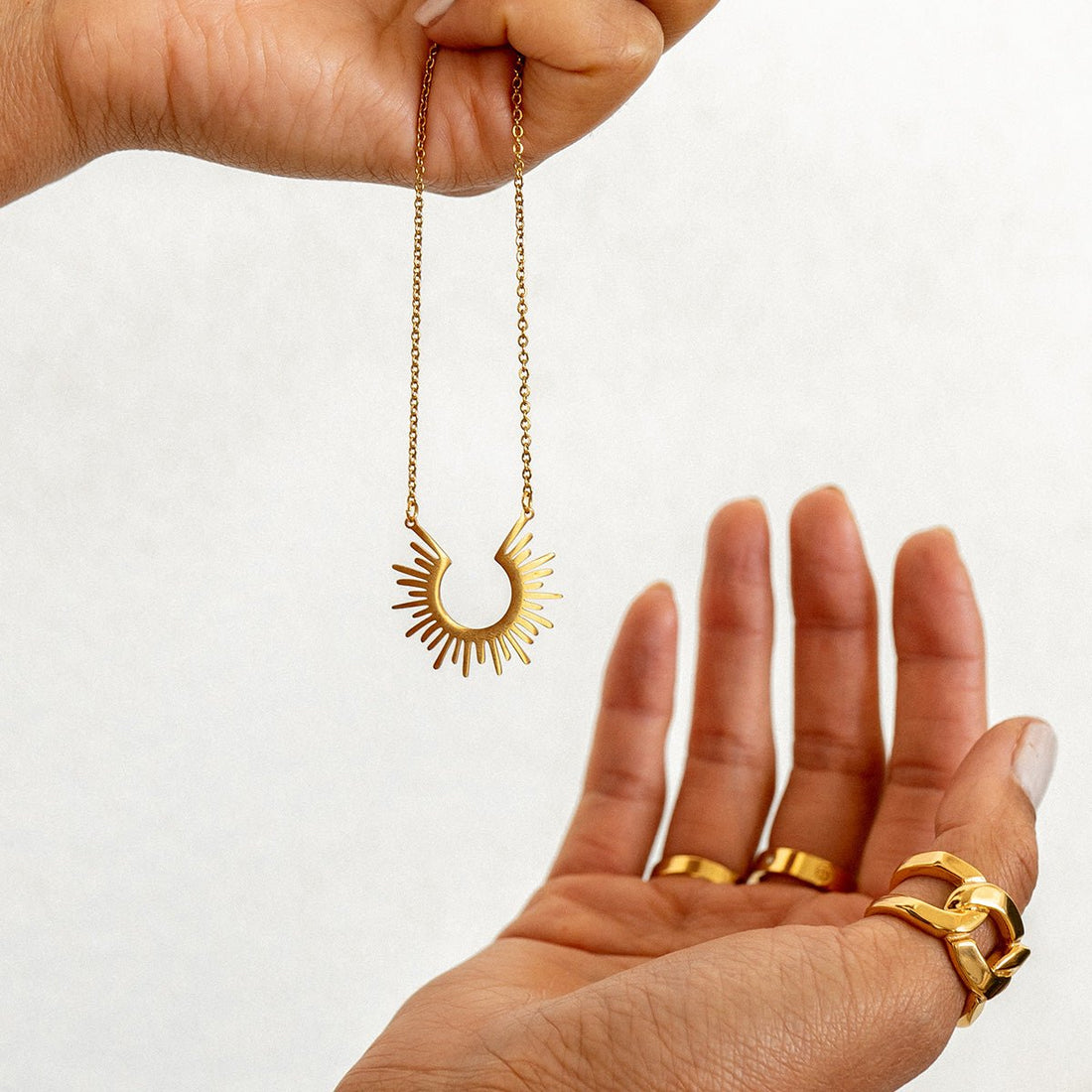 Colar Zaira Banhado em Ouro 18K