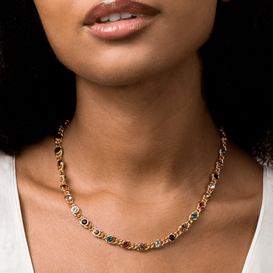 Conjunto Yuna Banhado em Ouro 18K