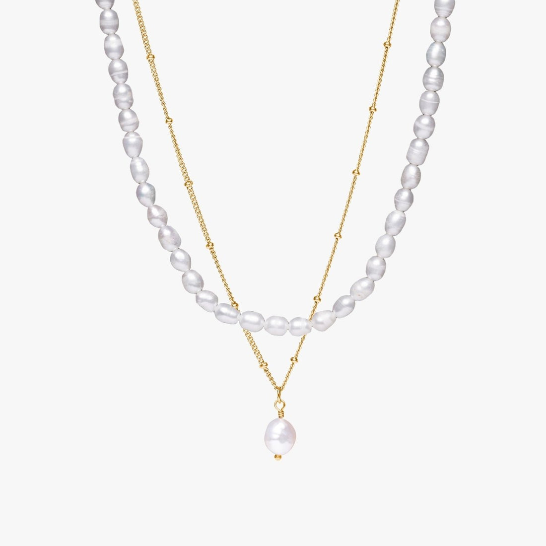 Mix Colar Nalu Banhado em Ouro 18K