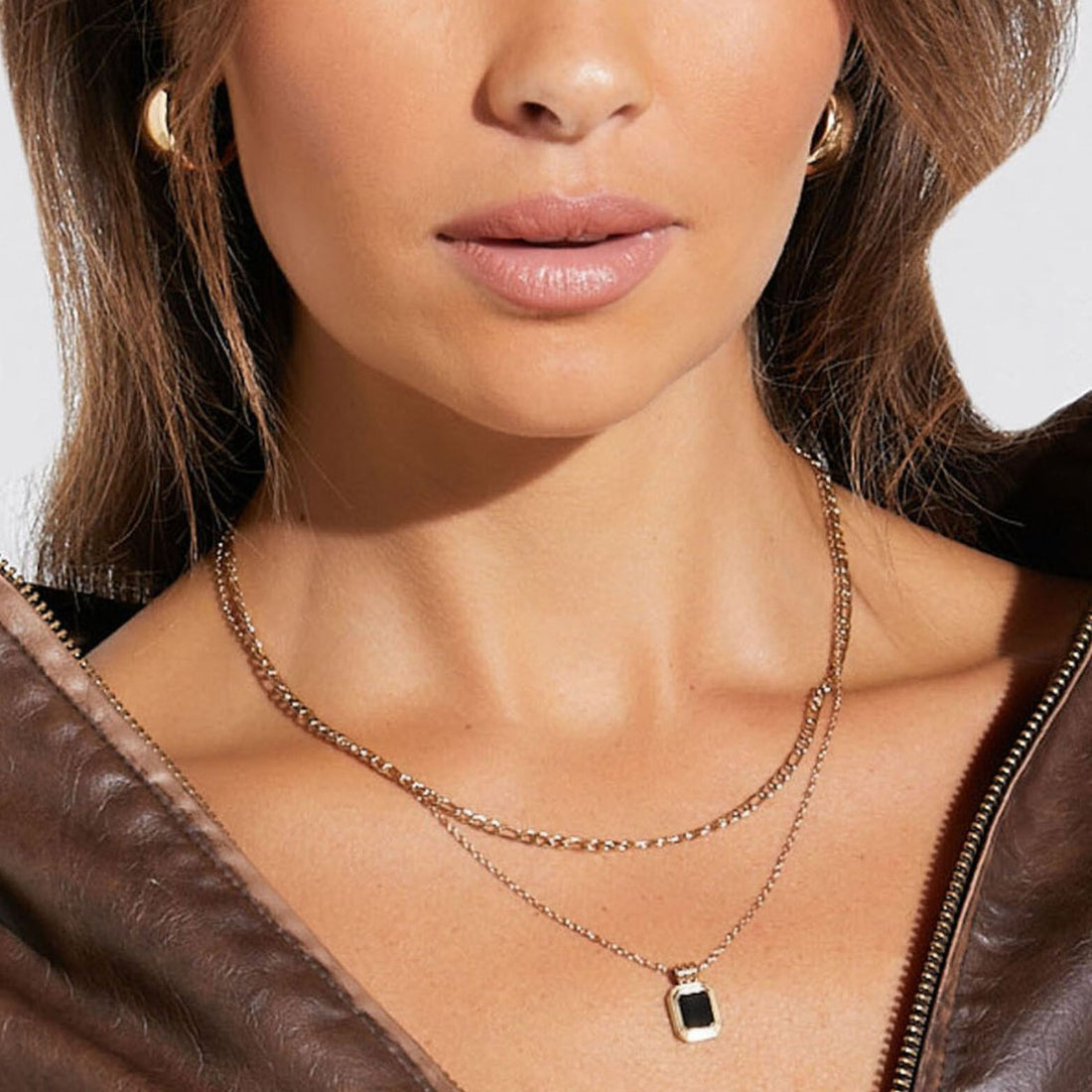Mix Colar Ellun Banhado em Ouro 18K