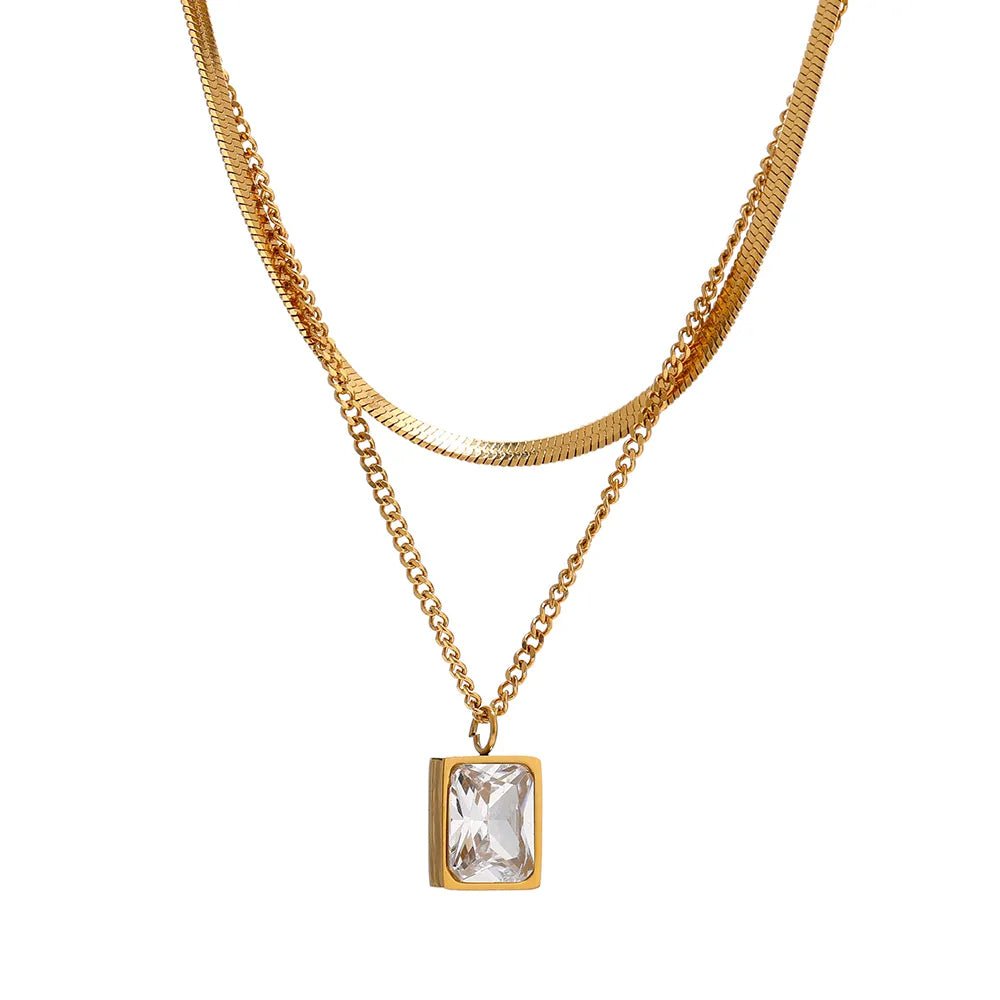 Mix Colar Eloise Banhado em Ouro 18K