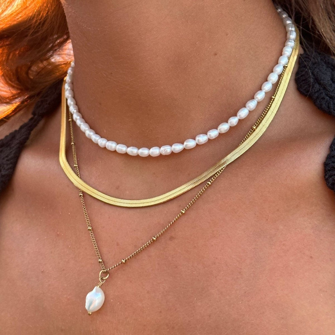 Mix Colar Maira Banhado em Ouro 18K