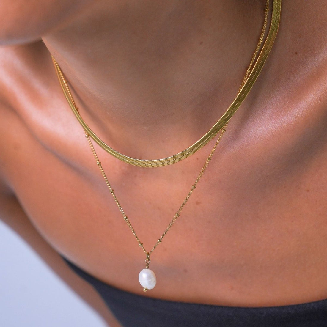 Mix Colar Lumi Banhado em Ouro 18K