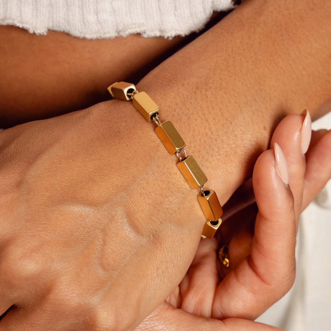 Pulseira Manuela Banhado em Ouro 18K
