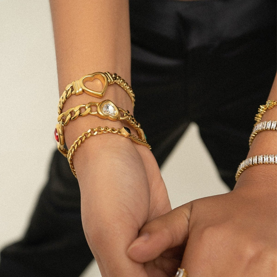 Pulseira Coração Valentinna Prata