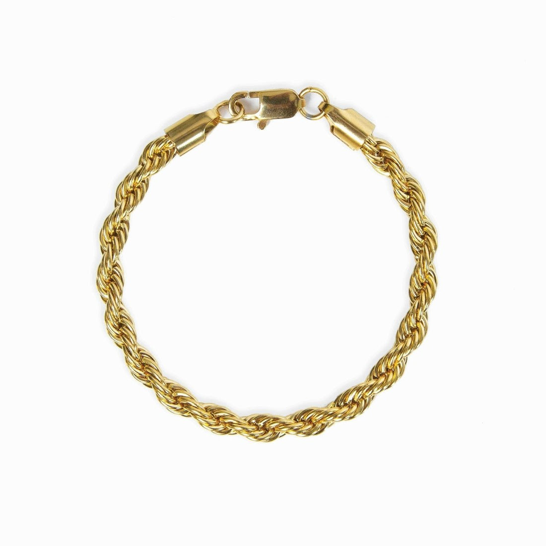 Pulseira Cordão Baiano Antonella Banhado em Ouro 18K