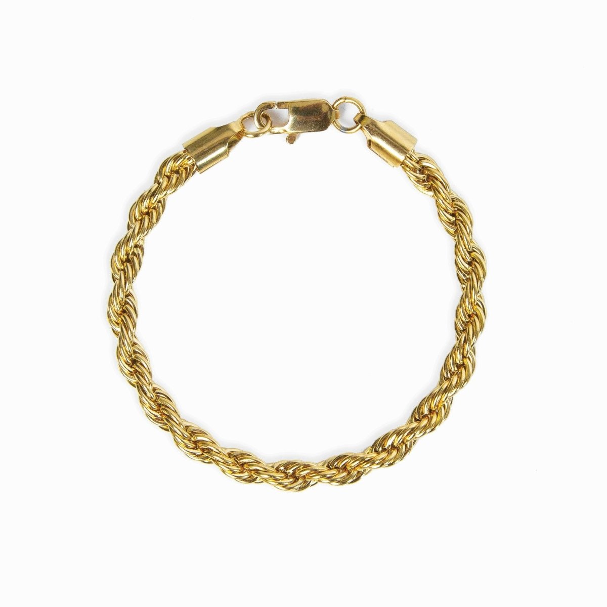 Pulseira Cordão Baiano Antonella Banhado em Ouro 18K