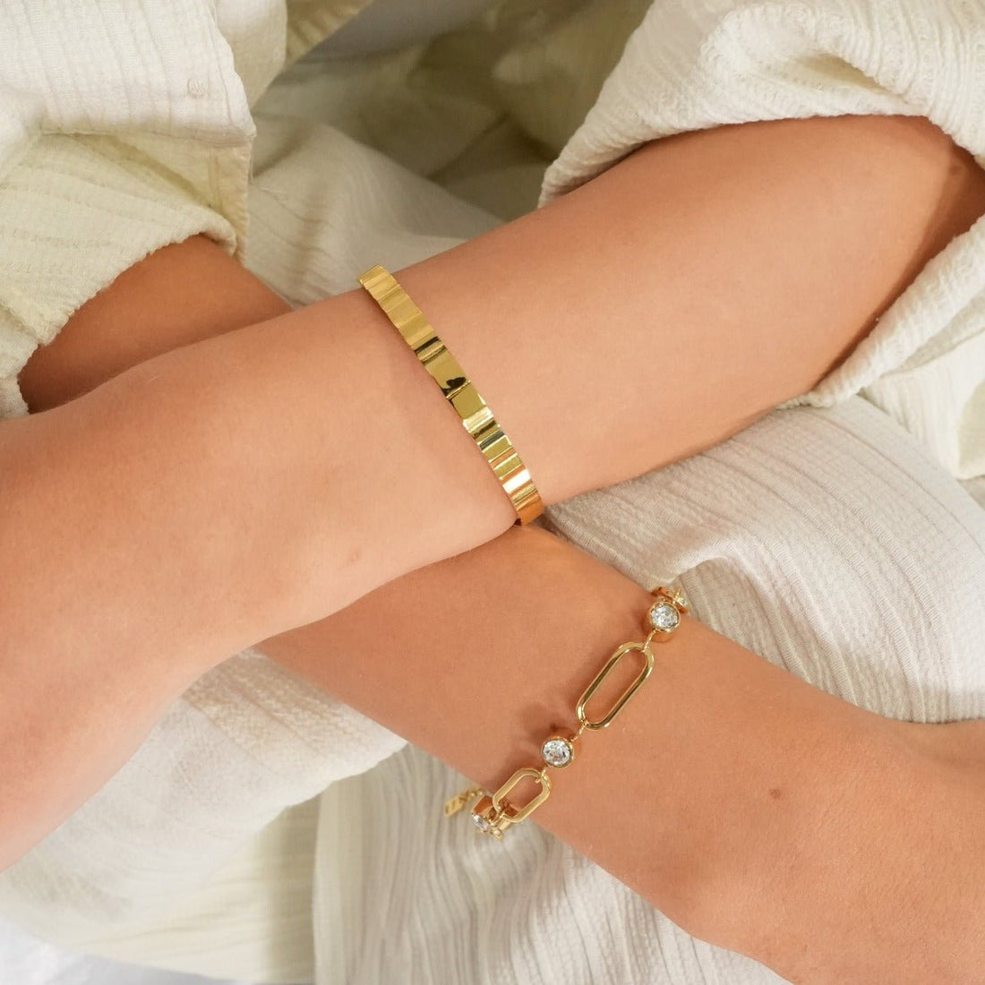 Pulseira Hera Banhada em Ouro 18K