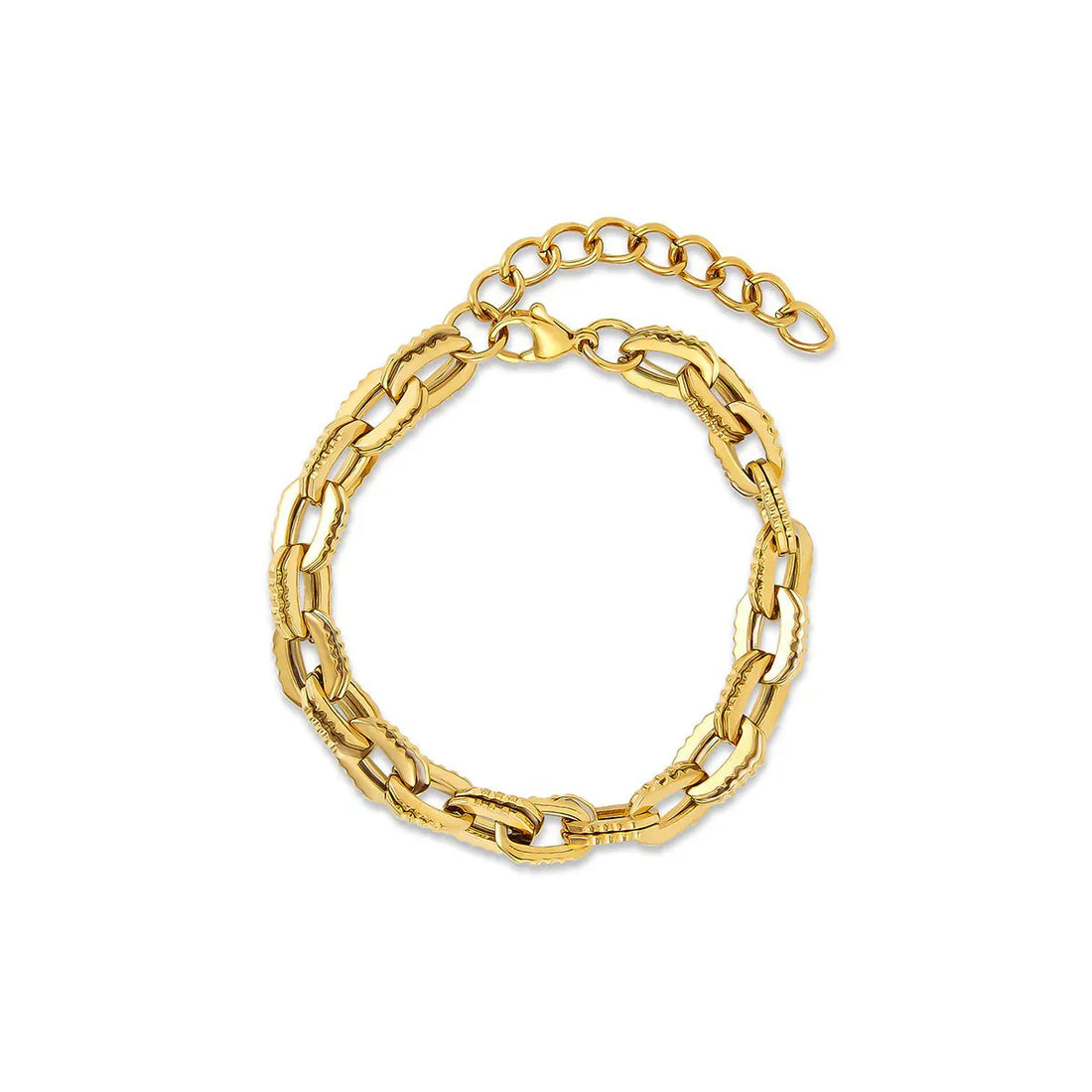 Pulseira Elos Benice Banhado em Ouro 18K