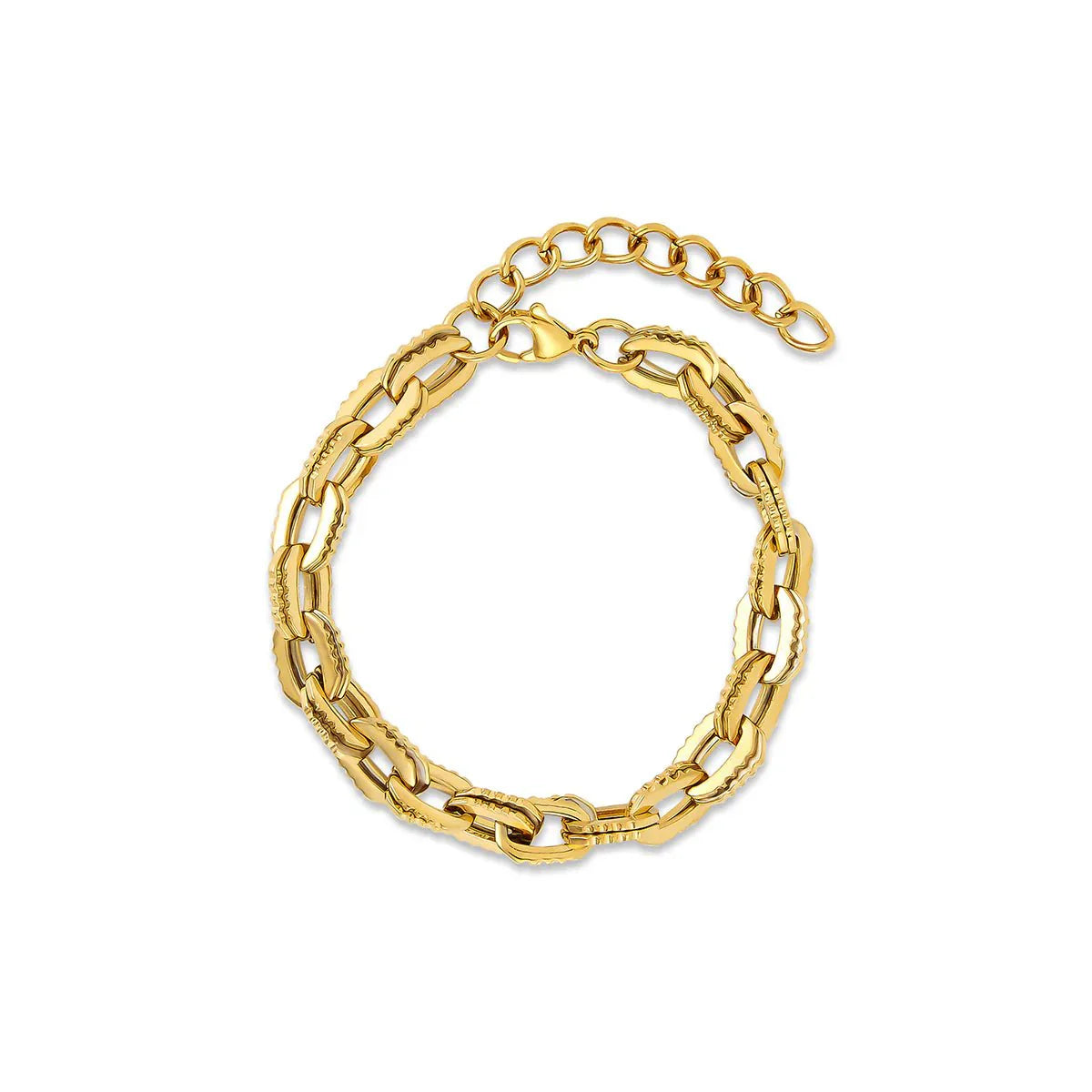 Pulseira Elos Benice Banhado em Ouro 18K