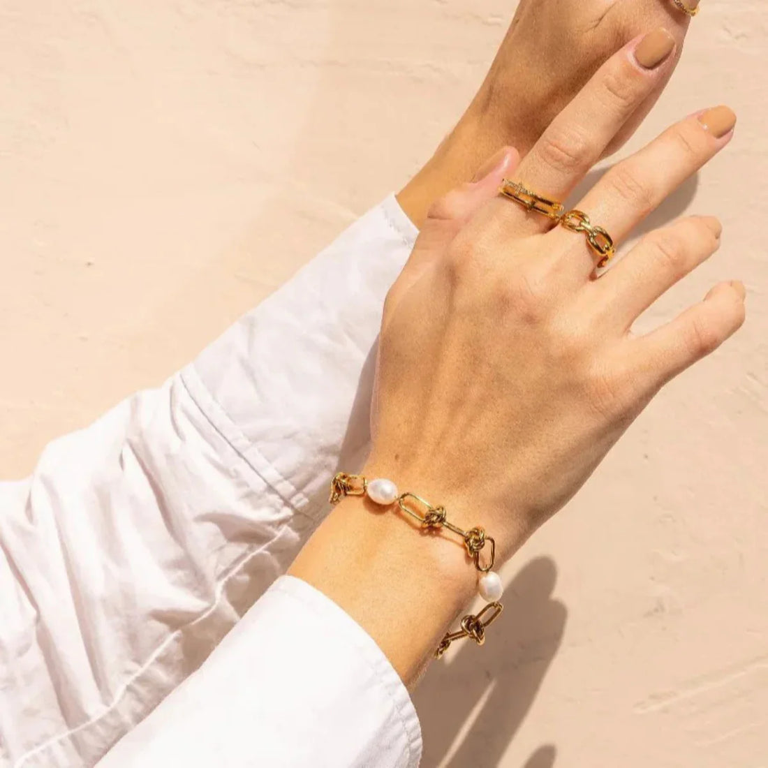 Pulseira Avenna Banhado em Ouro 18K