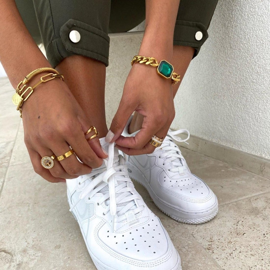 Pulseira Lana Banhado em Ouro 18K