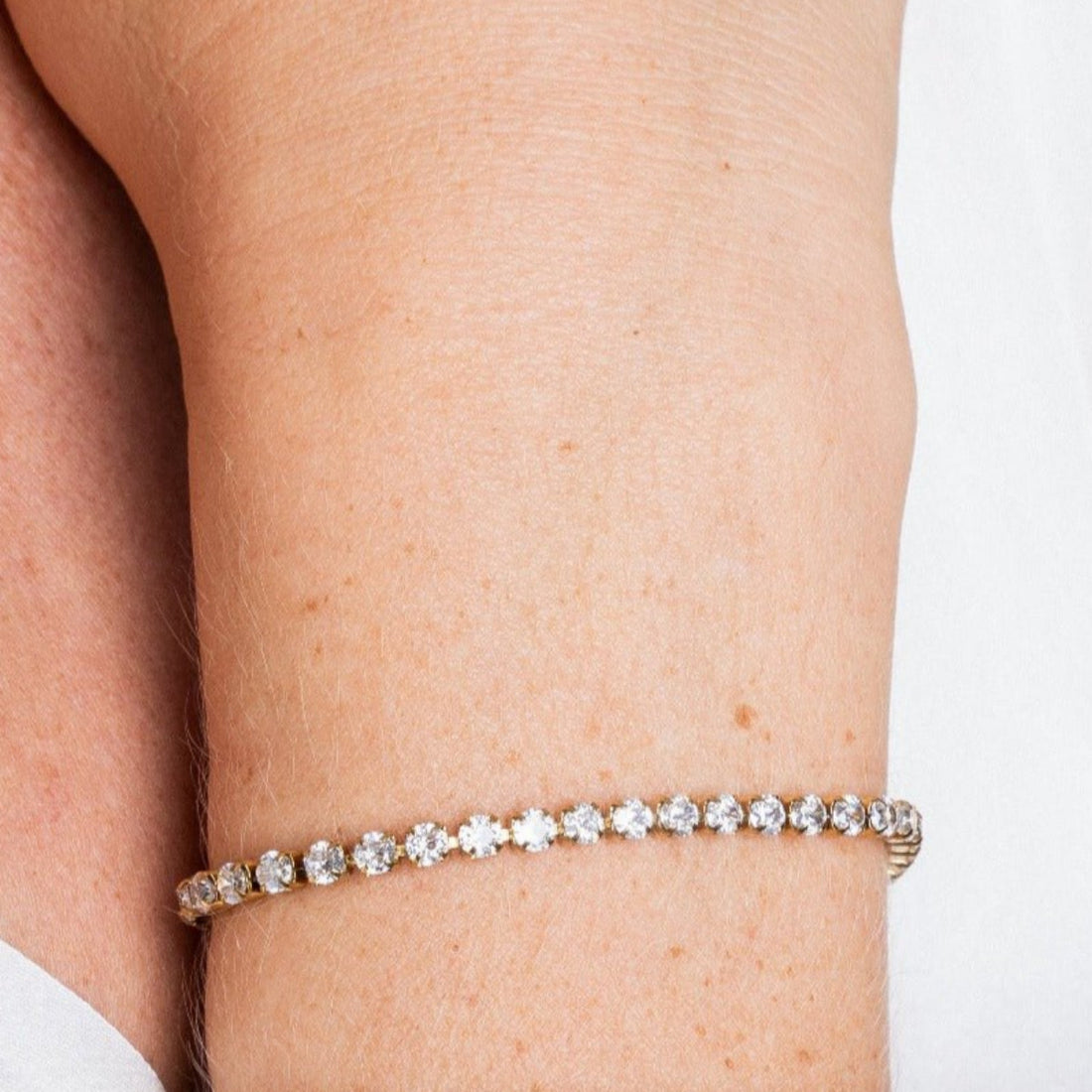 Pulseira Ajustável Juliene Banhado em Ouro 18K